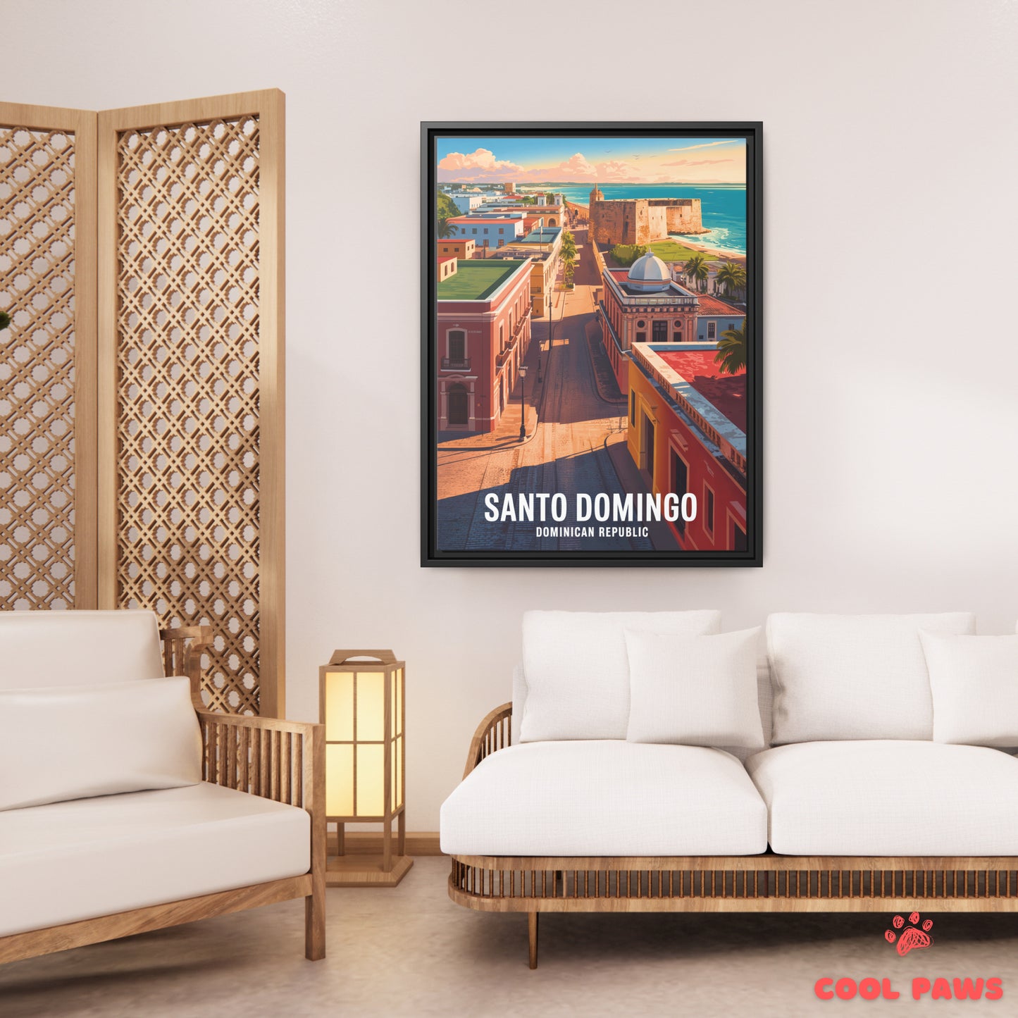 Santo Domingo  Travel Print | Ozama Fortress | Dominican Republic