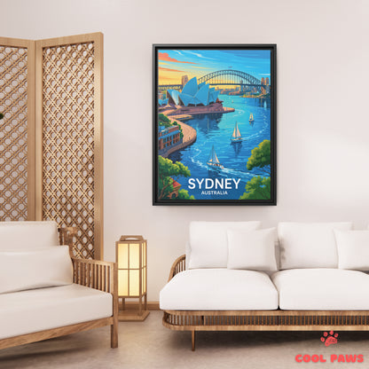 Sydney Travel Print | Sydney Opera House | Australia