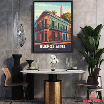 Buenos Aires Travel Print | Caminito Street | Argentina