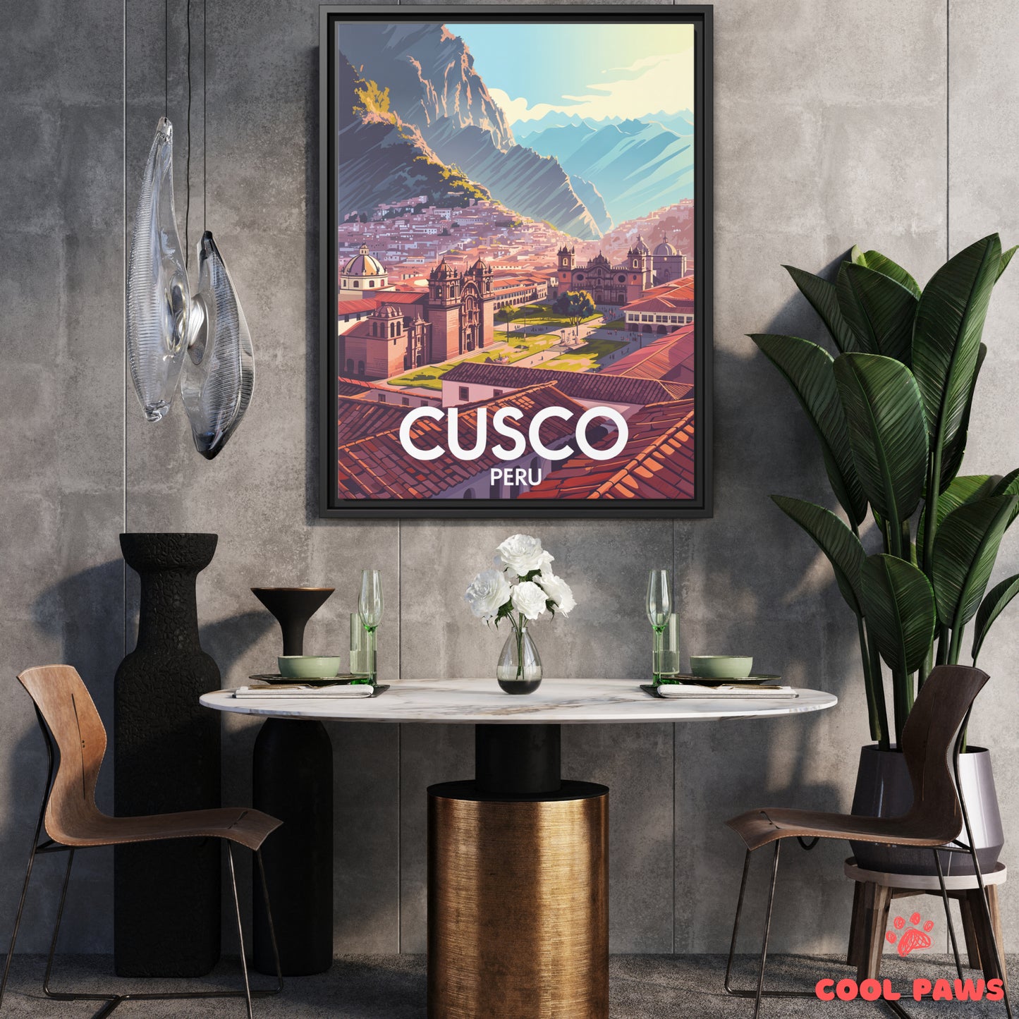 Cusco Travel Print | Plaza de Armas | Peru