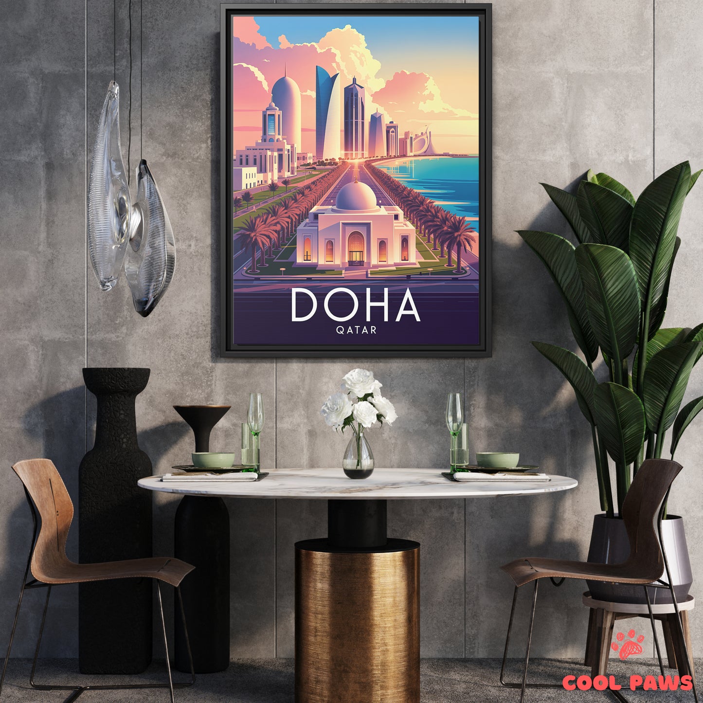 Doha Travel Print | Museum of Islamic Art | Qatar