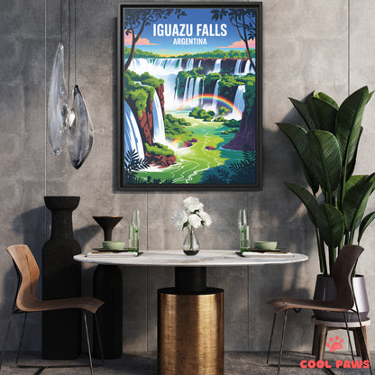 Iguazu Falls Travel Print | Garganta del Diablo | Brazil