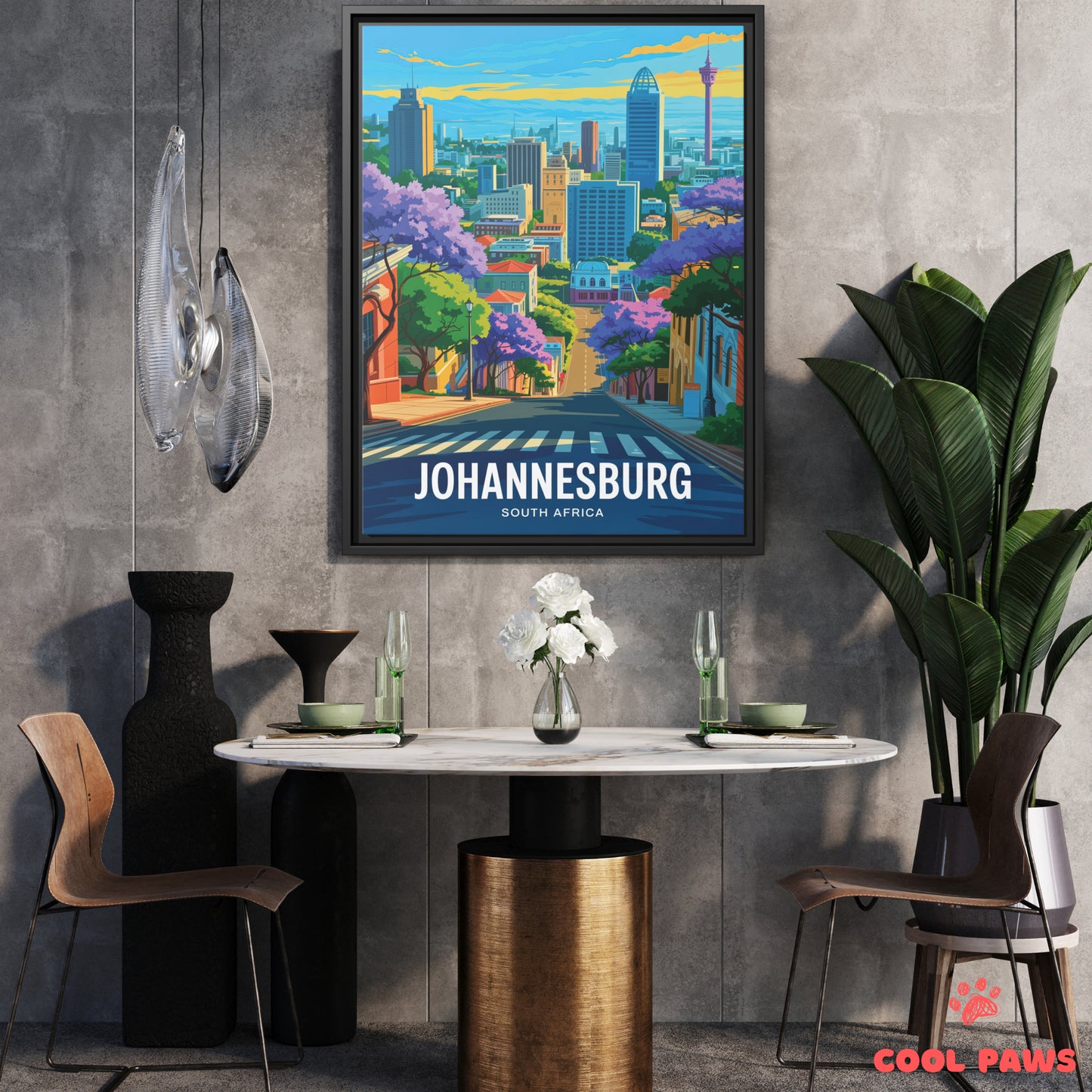 Johannesburg Travel Print | Hillbrow Tower | South Africa