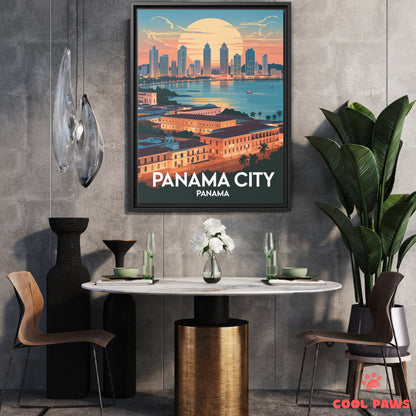 Panama City Travel Print | Casco Viejo | Panama