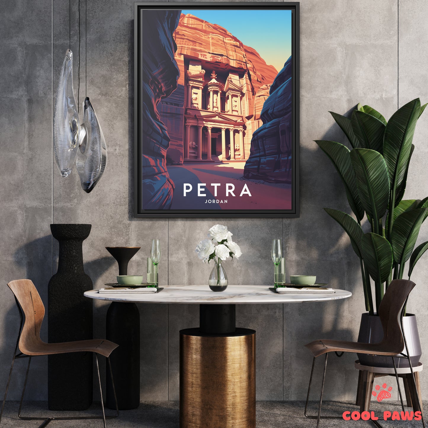 Petra Travel Print | The Treasury (Al Khazneh) | Jordan