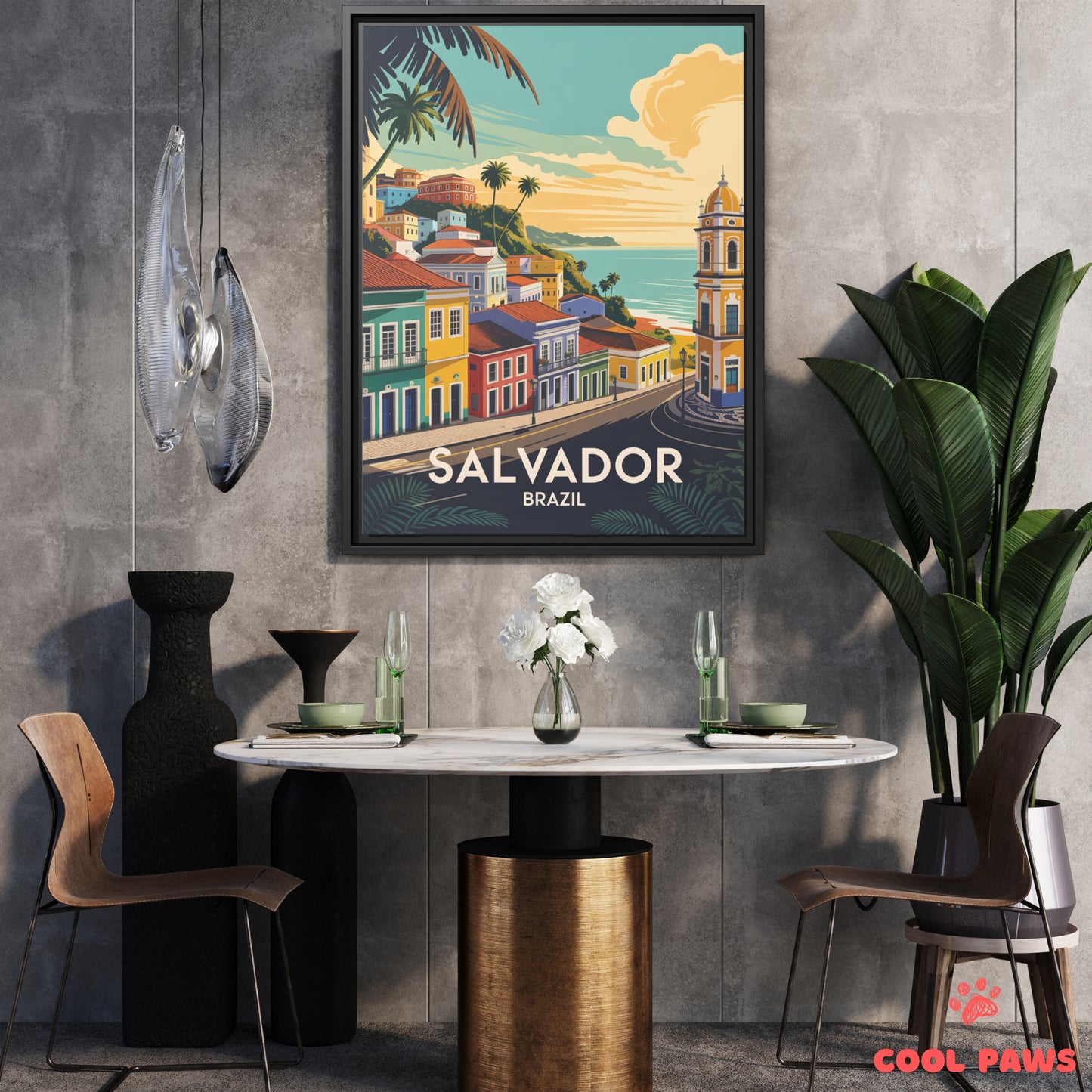 Salvador Travel Print | Pelourinho | Brazil