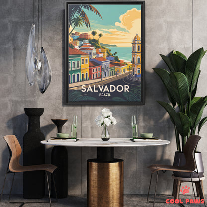 Salvador Travel Print | Pelourinho | Brazil