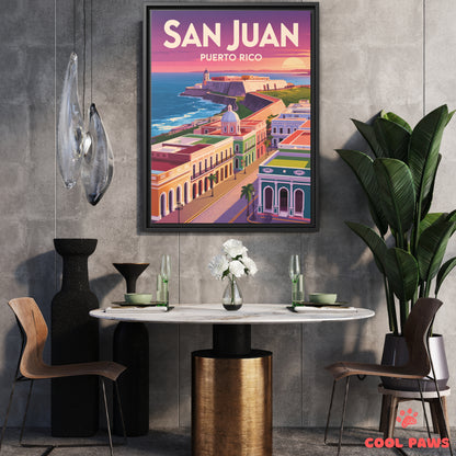 San Juan Travel Print | El Morro | Puerto Rico