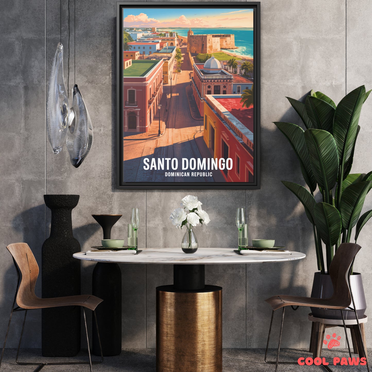 Santo Domingo  Travel Print | Ozama Fortress | Dominican Republic