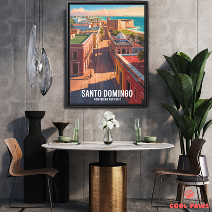 Santo Domingo  Travel Print | Ozama Fortress | Dominican Republic