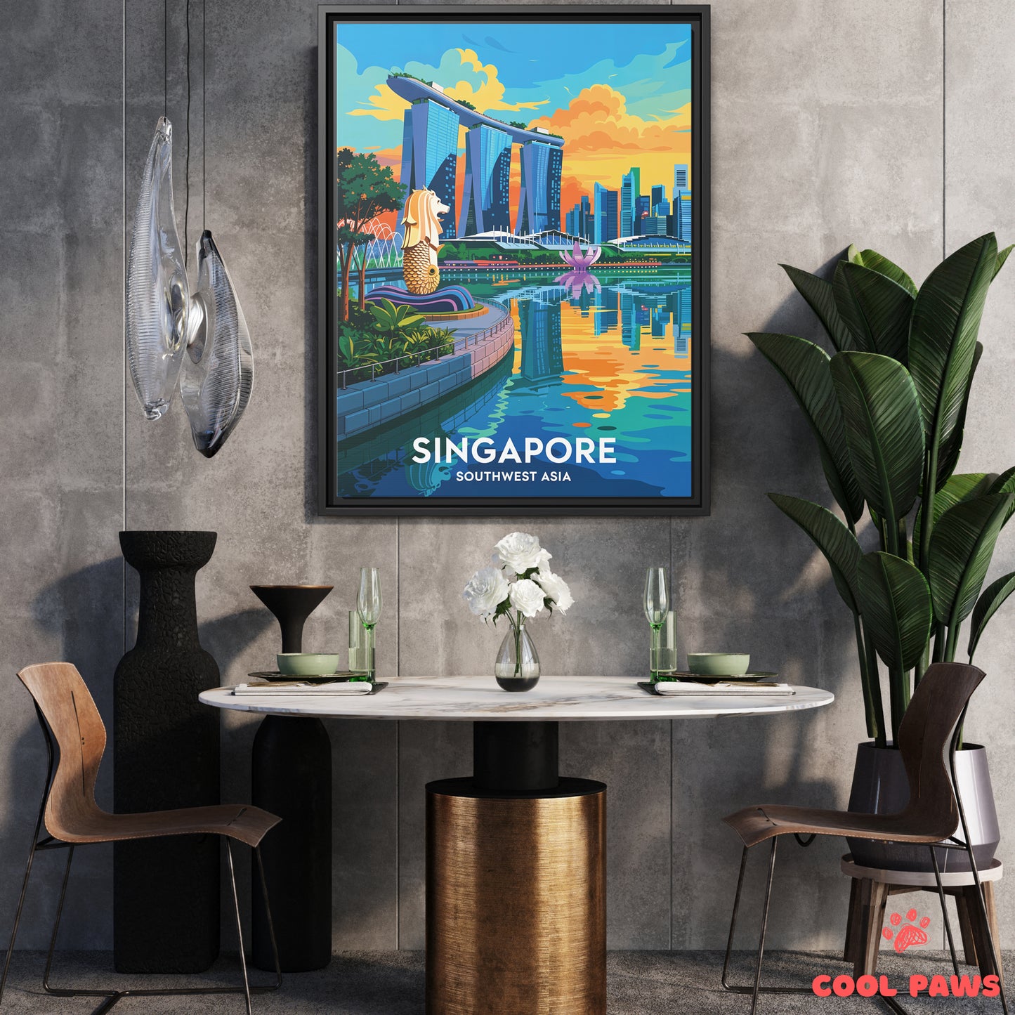 Singapore Travel Print | Marina Bay Sands