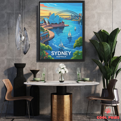 Sydney Travel Print | Sydney Opera House | Australia