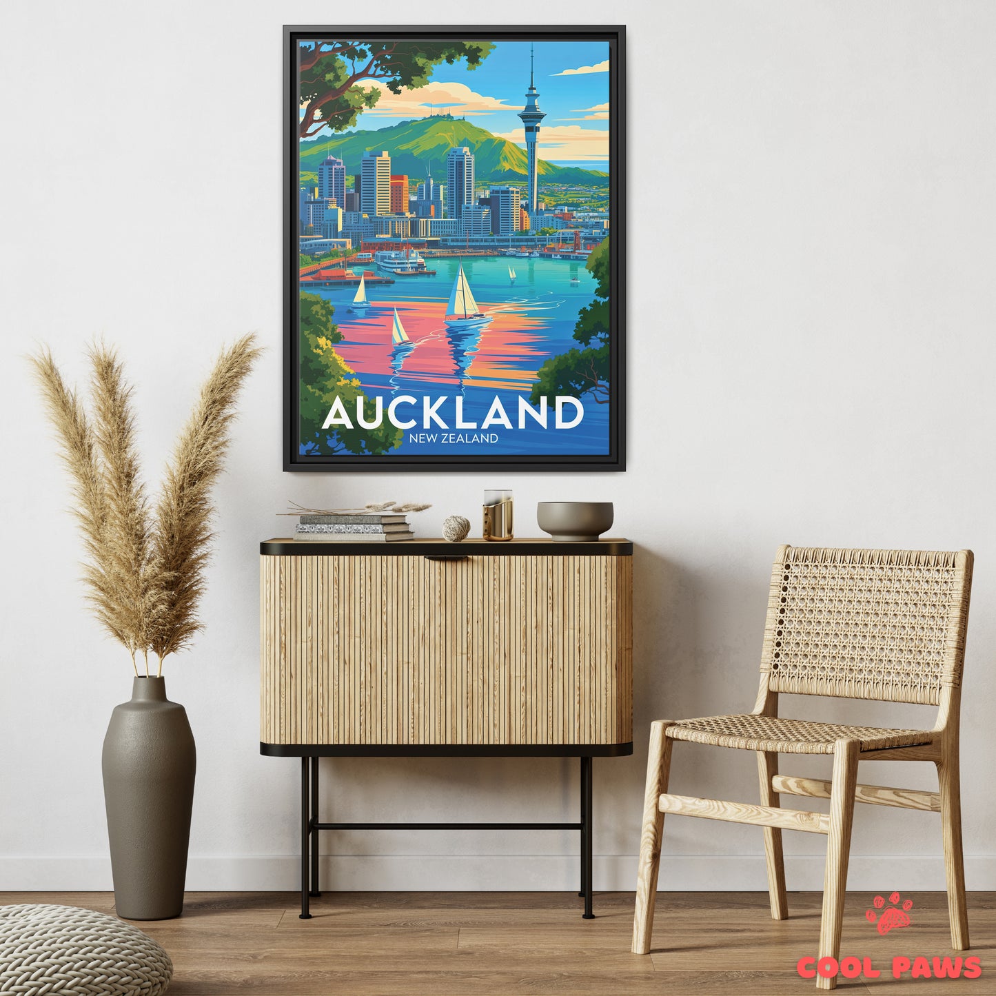 Auckland Travel Print | Sky Tower | New Zealand