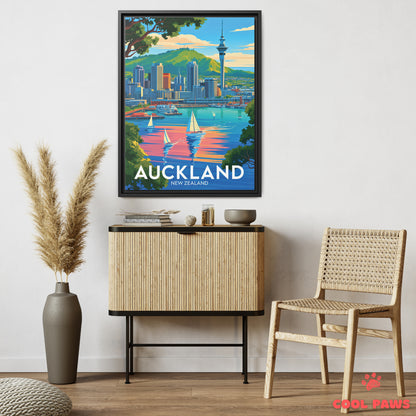 Auckland Travel Print | Sky Tower | New Zealand