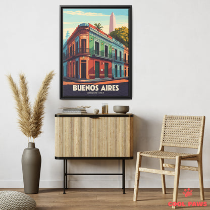 Buenos Aires Travel Print | Caminito Street | Argentina