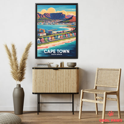 Cape Town Travel Print | Table Mountain | South Africa