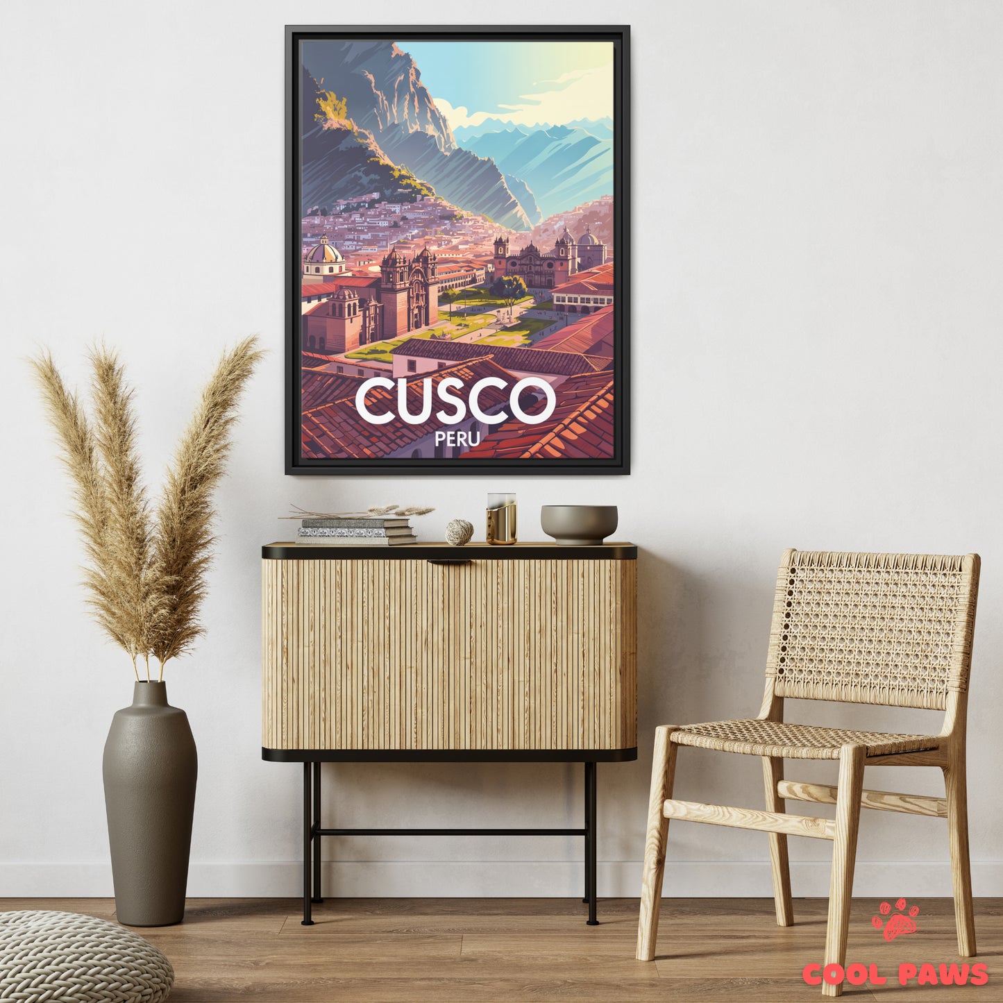 Cusco Travel Print | Plaza de Armas | Peru