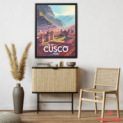 Cusco Travel Print | Plaza de Armas | Peru