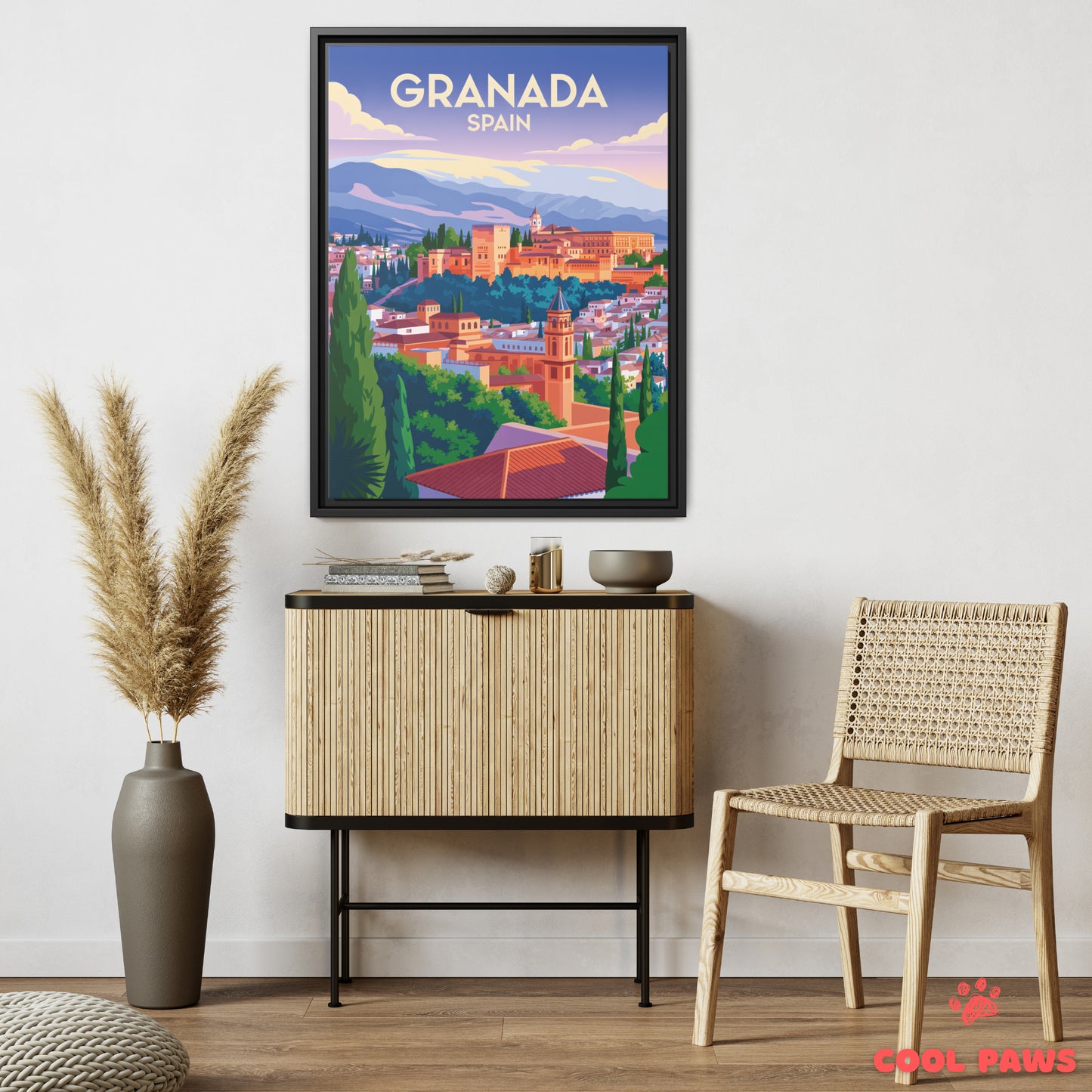 Granada Travel Print | Spanish Alhambra | Spain