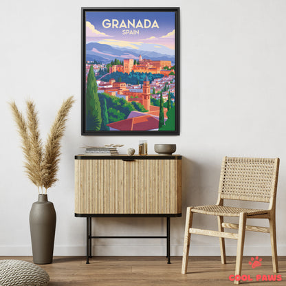 Granada Travel Print | Spanish Alhambra | Spain