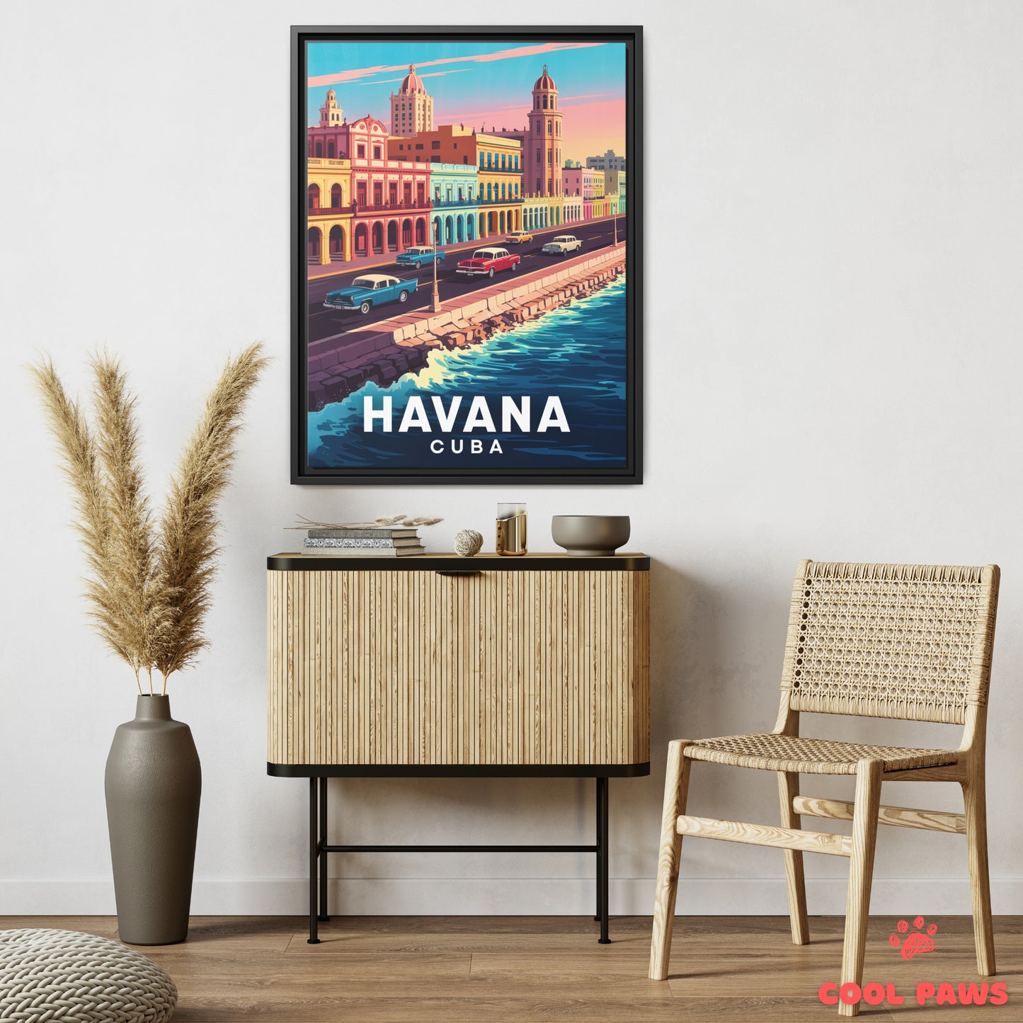 Havana Travel Print | Malecon | Cuba