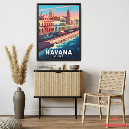 Havana Travel Print | Malecon | Cuba