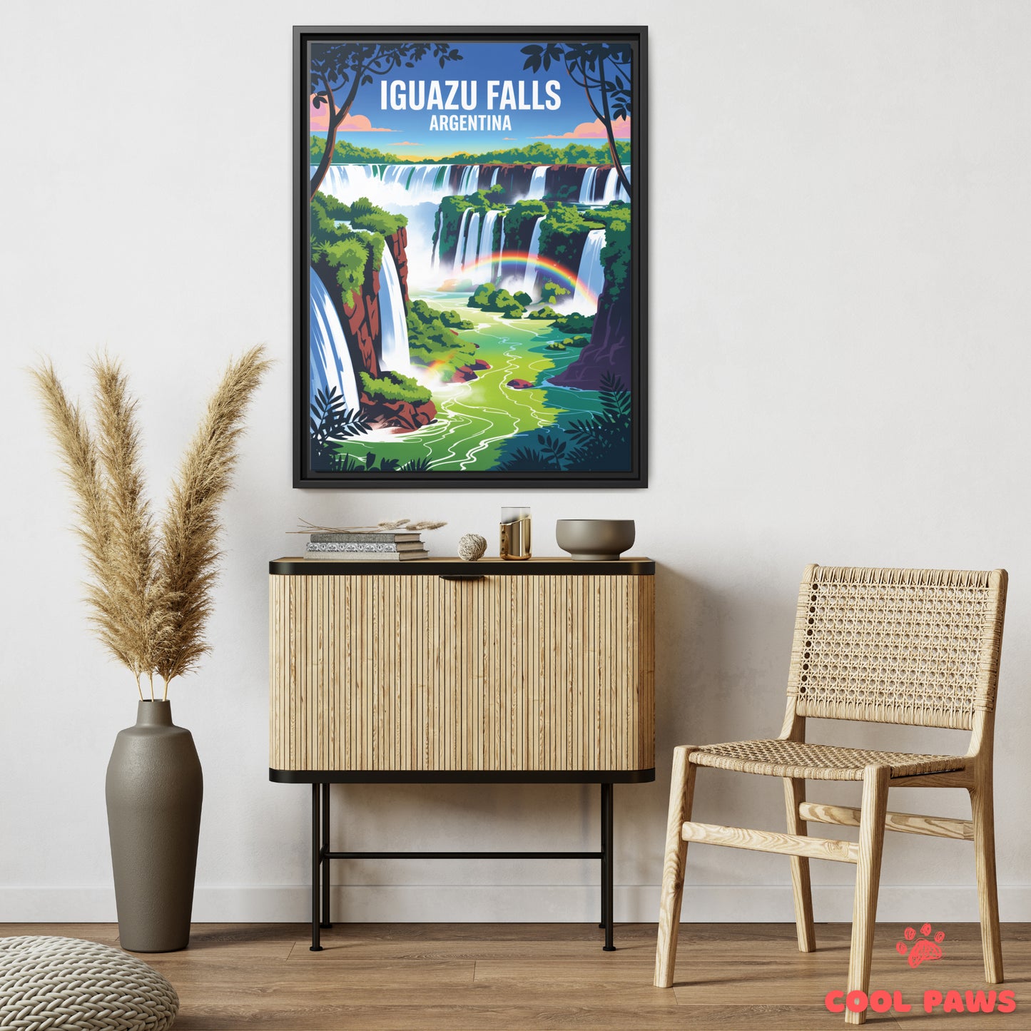 Iguazu Falls Travel Print | Garganta del Diablo | Brazil