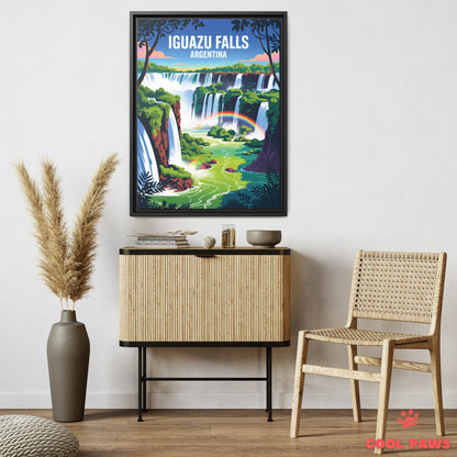 Iguazu Falls Travel Print | Garganta del Diablo | Brazil