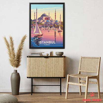 Istanbul Travel Art Print | Hagia Sophia | Turkey