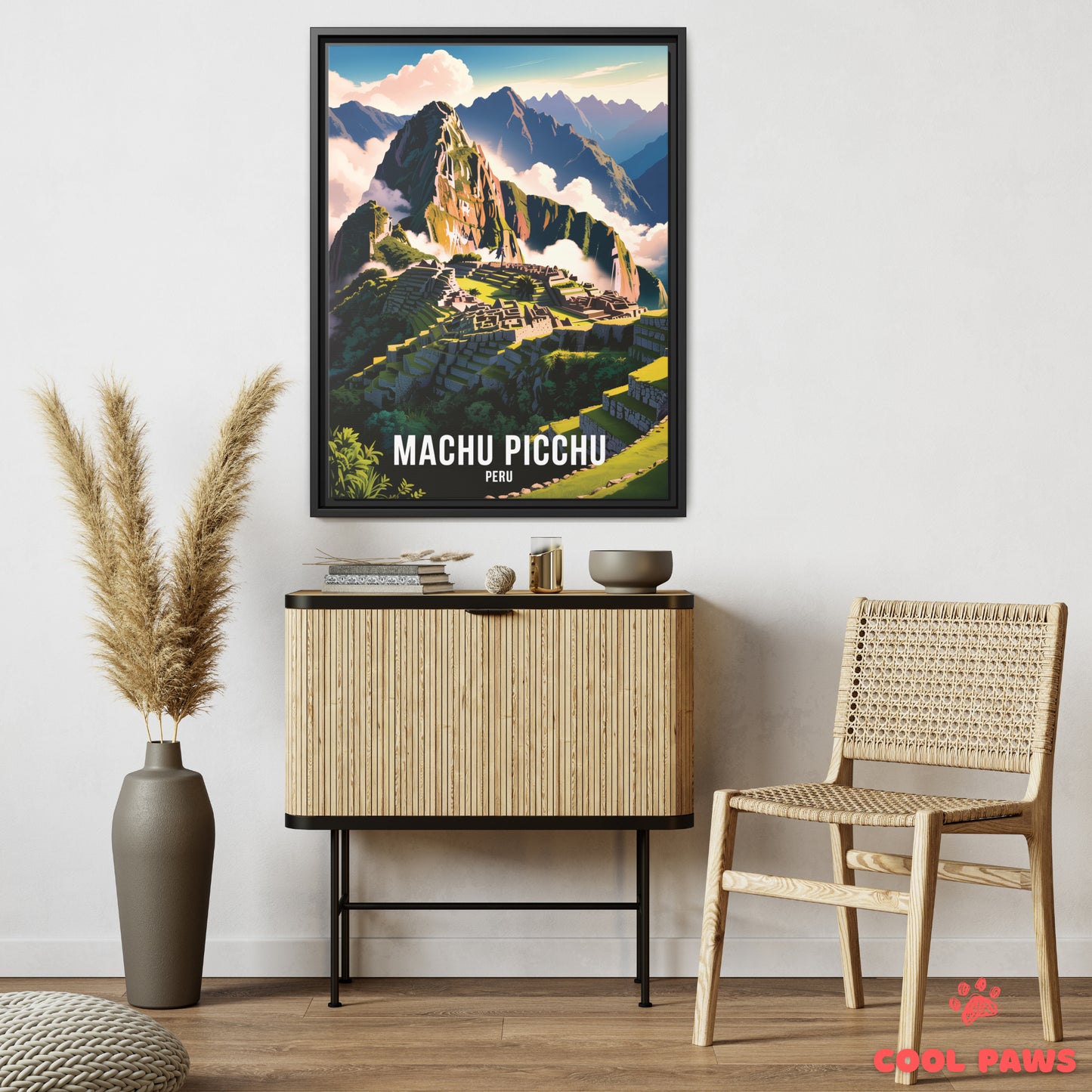 Machu Picchu Travel Print | Machu Picchu | Peru