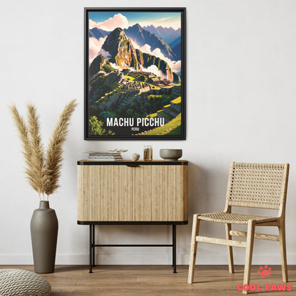 Machu Picchu Travel Print | Machu Picchu | Peru