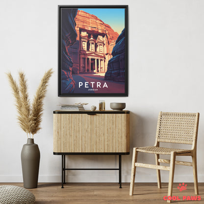 Petra Travel Print | The Treasury (Al Khazneh) | Jordan