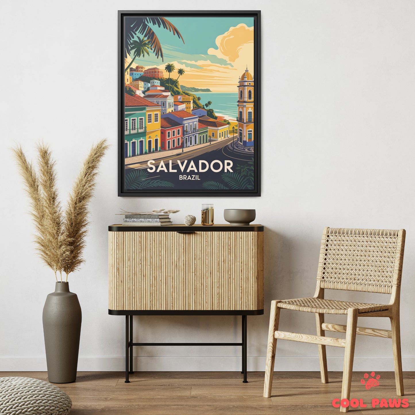 Salvador Travel Print | Pelourinho | Brazil