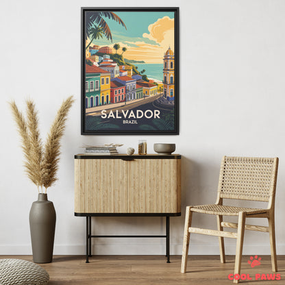 Salvador Travel Print | Pelourinho | Brazil