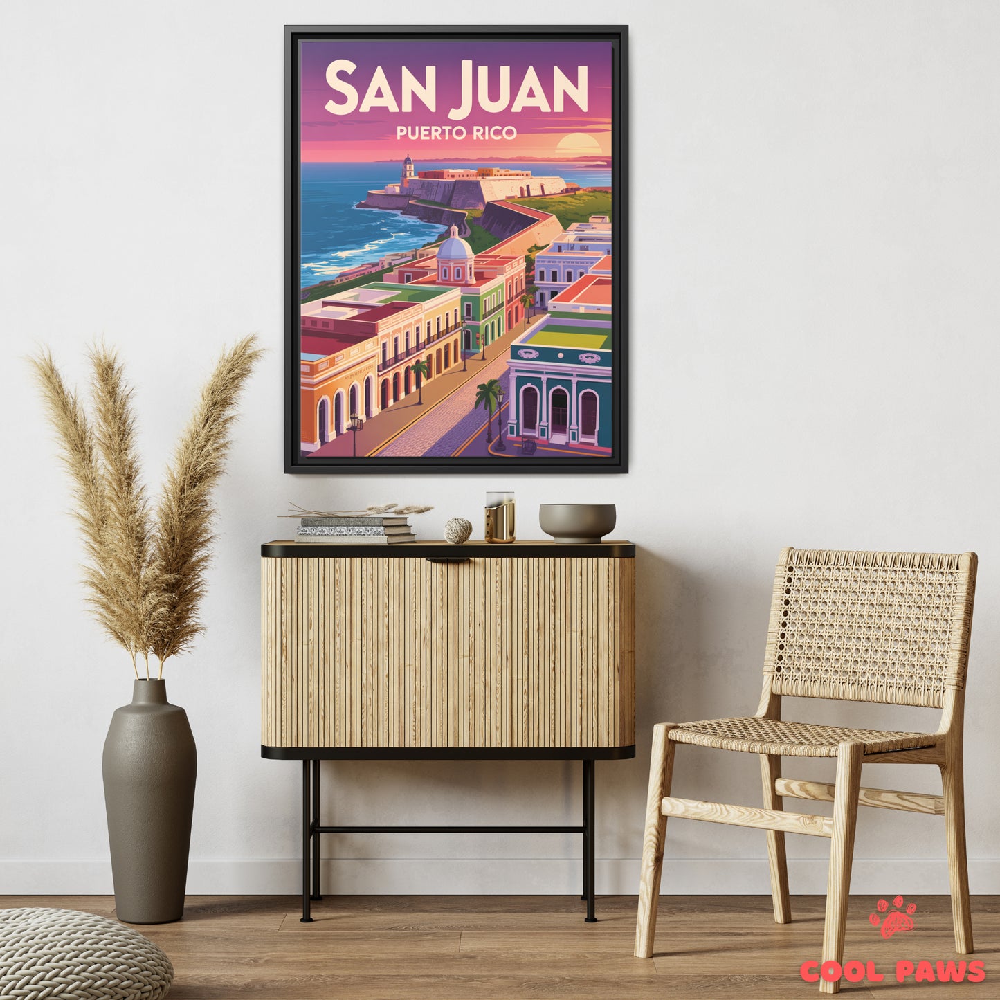 San Juan Travel Print | El Morro | Puerto Rico