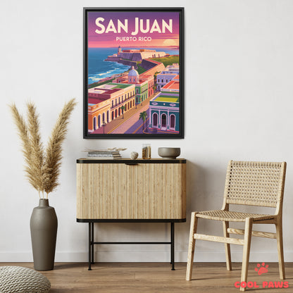 San Juan Travel Print | El Morro | Puerto Rico