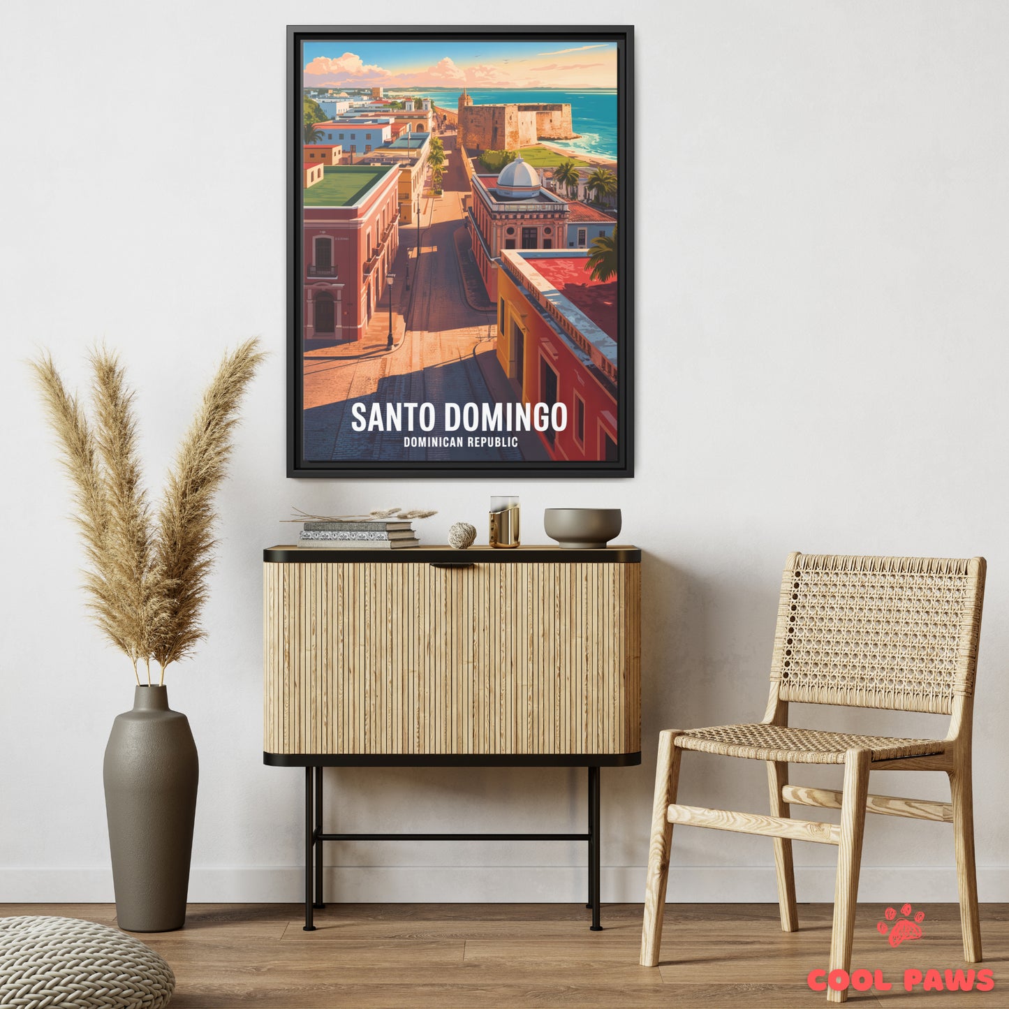 Santo Domingo  Travel Print | Ozama Fortress | Dominican Republic