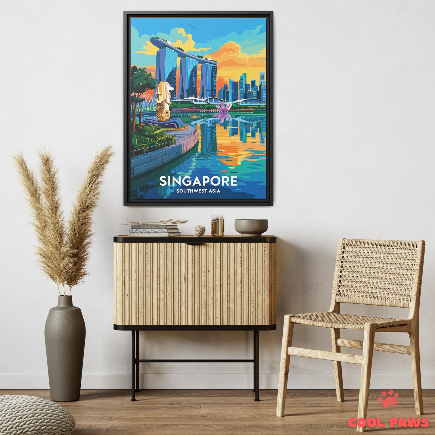 Singapore Travel Print | Marina Bay Sands