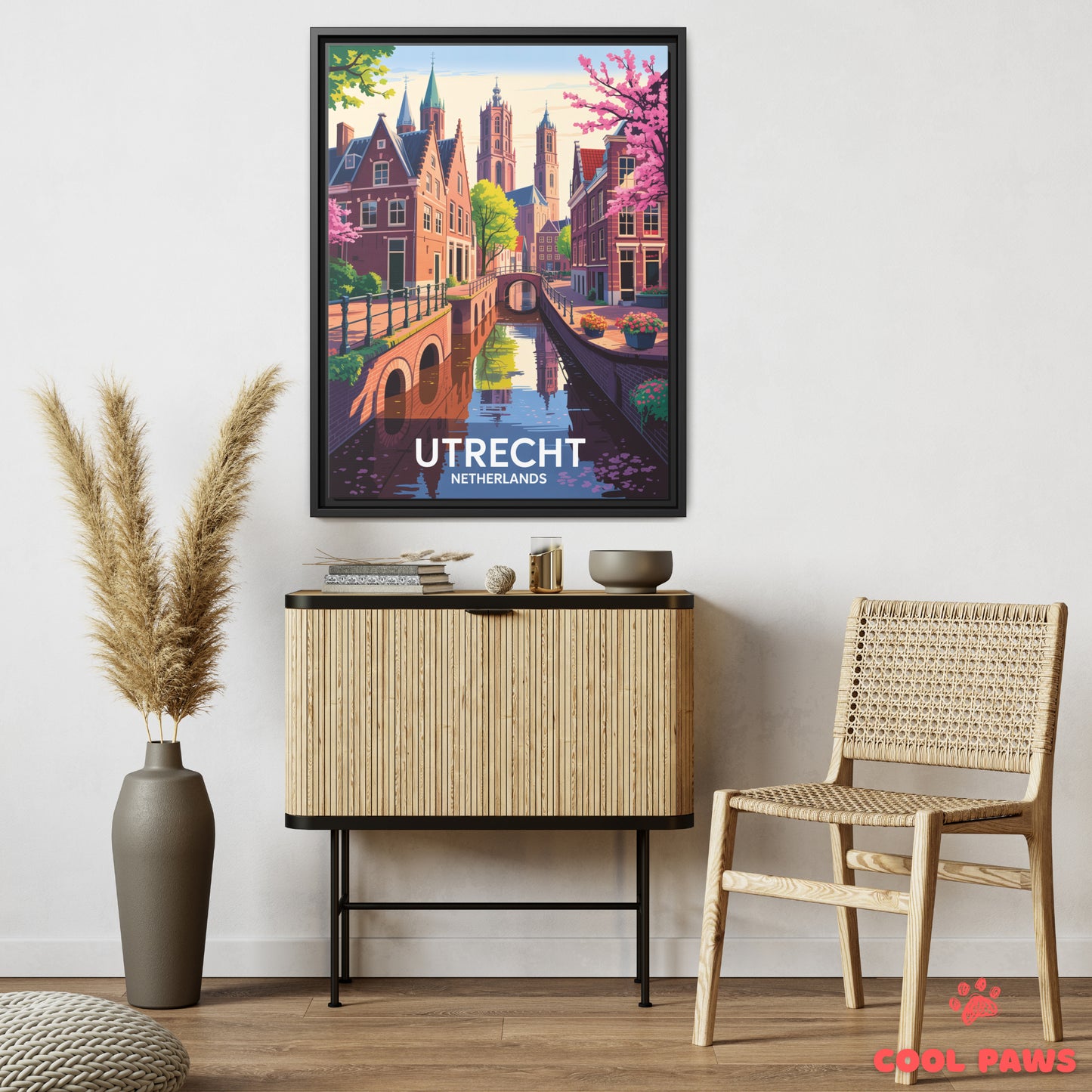 Utrecht Travel Print | Dutch Dom Tower | Netherlands