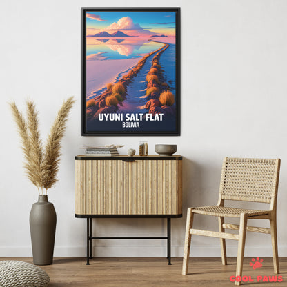 Uyuni Salt Flat Travel Print | Uyuni Salt Flats | Bolivia