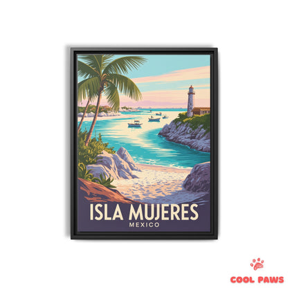 Isla Mujeres Travel Print | Lighthouse