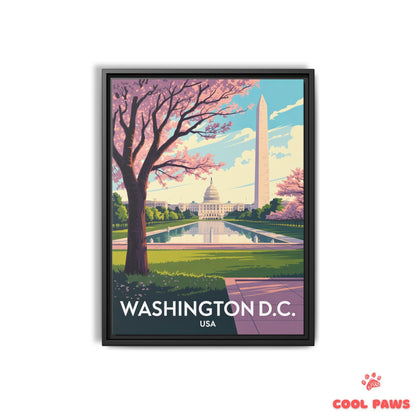Washington D.C. Travel Print | U.S. Capitol