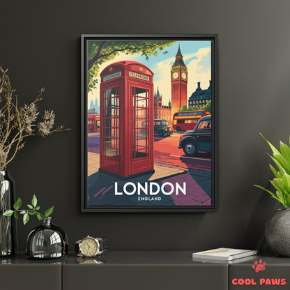 London Travel Print | British Big Ben | England