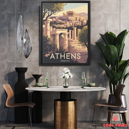 Athens Travel Print | Greek Parthenon | Greece