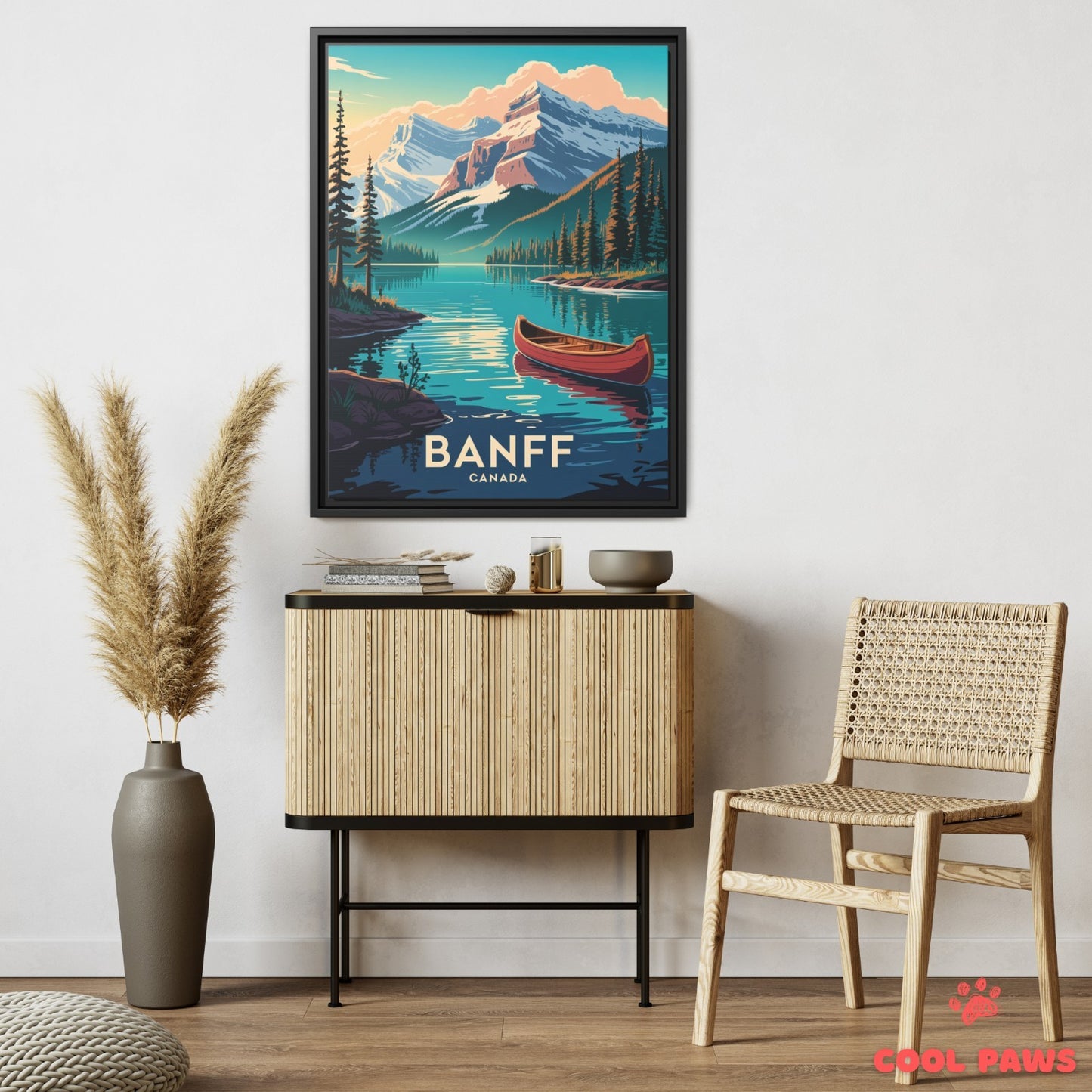 Banff Travel Print | Rocky Mountains