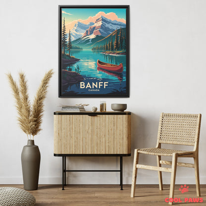 Banff Travel Print | Rocky Mountains