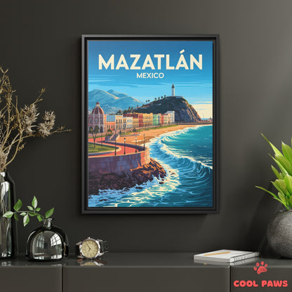 Mazatlan Travel Print | El Faro Lighthouse