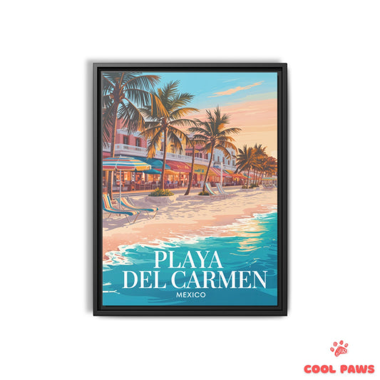 Playa del Carmen Travel Print | Fifth Avenue