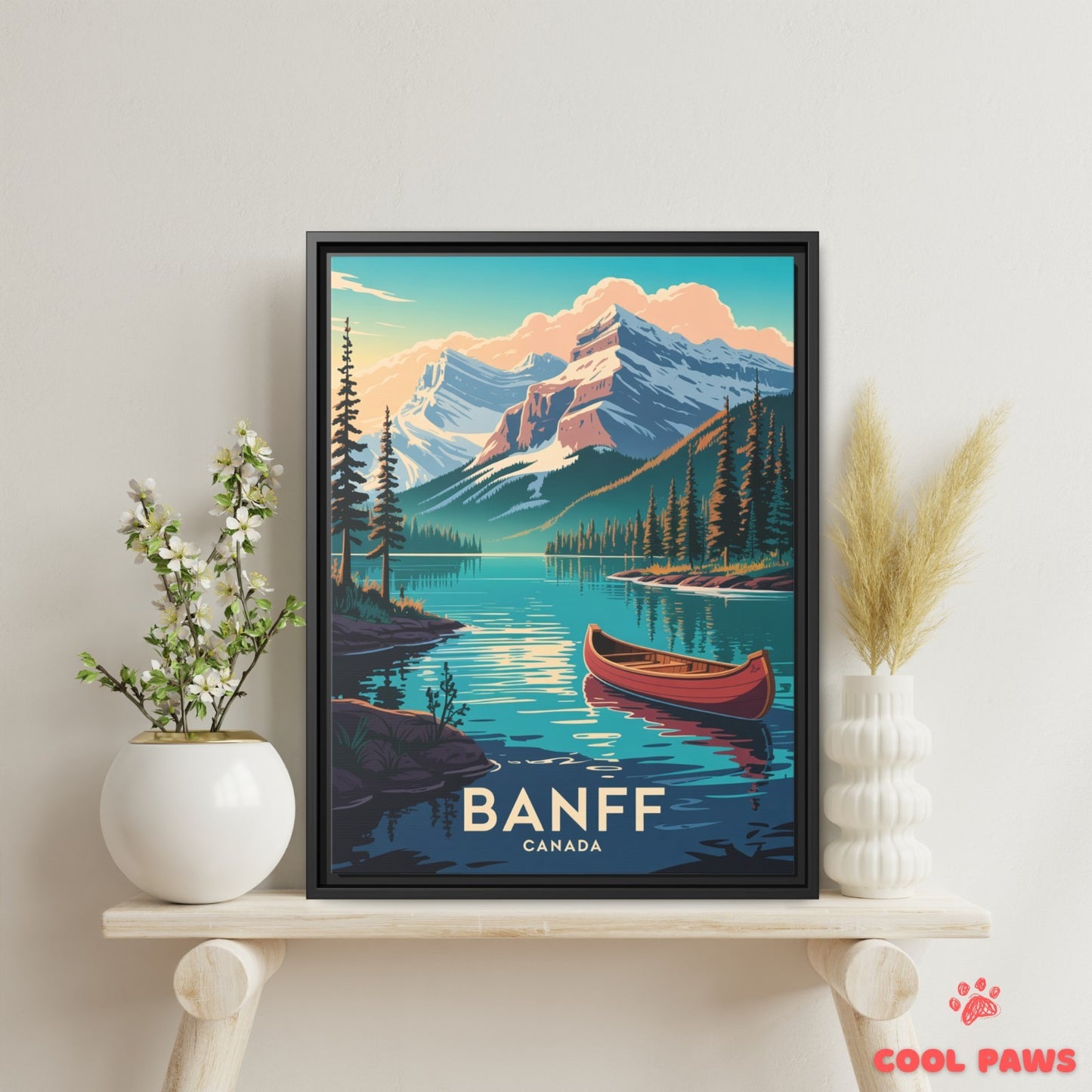Banff Travel Print | Rocky Mountains