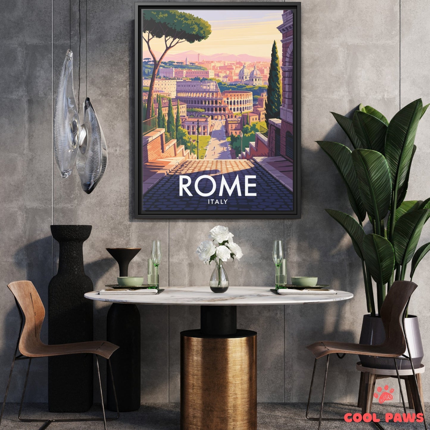Rome Travel Print | Italian Colosseum | Italy